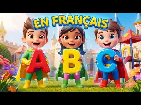 🎶 Apprendre ABC en Français | Leçon + Chanson Alphabet | Comptine pour Enfants 🌈