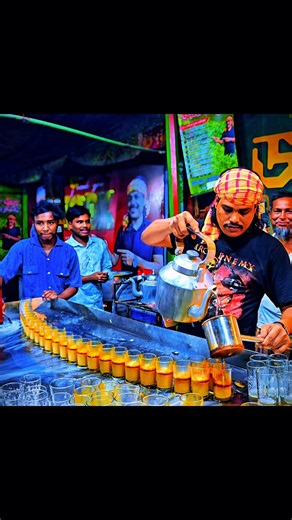 Bangladesh's Most Famous Malai Chai! #shorts