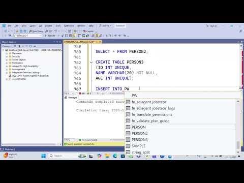 UNIQUE constraint in sql |#svcodeacademy #constraints #sql #unique #sqlserver #sqldatabase