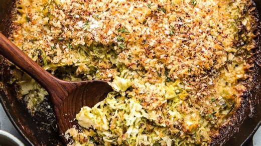 ‘Spinach Gratin’ is the perfect cheesy, creamy side dish for your holiday table