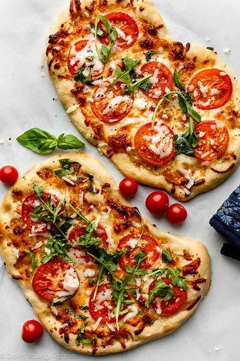 Homemade Flatbread Pizza Recipe - Sally's Baking