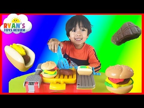 Play Doh Cookout Creations make Hotdogs Hamburgers and Chicken