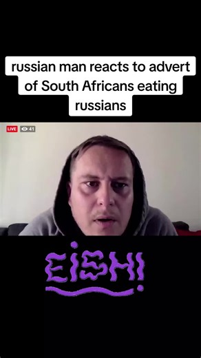 South African Advert: Eating Russians Reaction