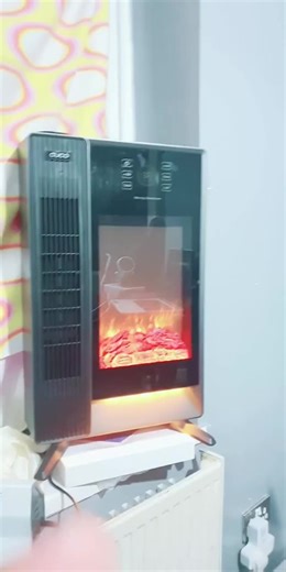 Get the portable electric fireplace heater with a free mini unit—efficient warmth and remote control for cosy rooms, perfect for UK homes this season.