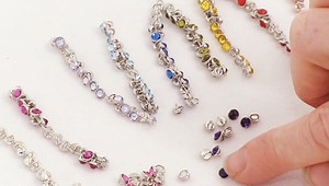 Show & Tell: Crystaletts Crystal Buttons and Spikes