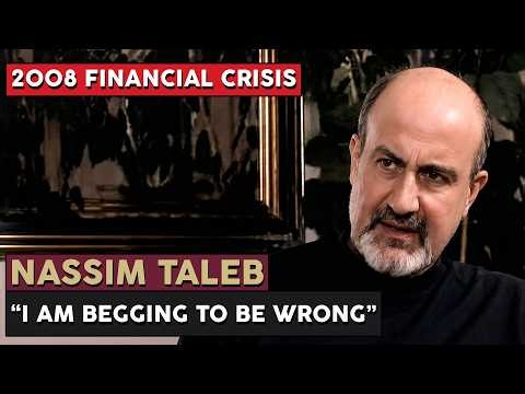 RARE: Nassim Taleb & Mandelbrot on 2008 Financial Crisis
