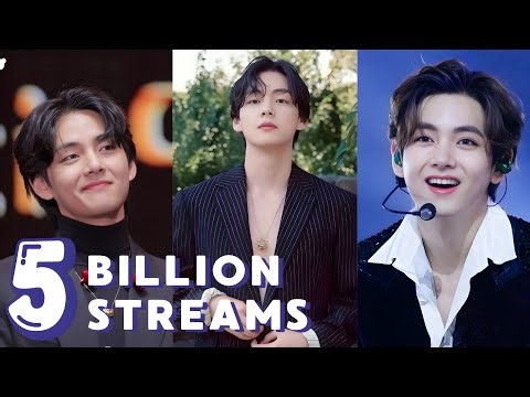 5 BILLION Streams! V BTS Taehyung STUNS the World with Unbelievable Spotify Record!