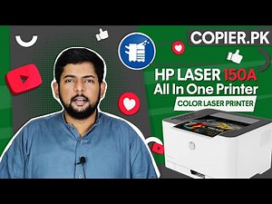 HP 150a, HP 150w, HP 150n, HP 150nw Color Laser Printer Unboxing