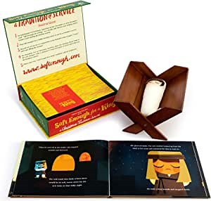 DEMDACO Soft Enough for A King Acts of Service Christmas Tradition Boxed Set