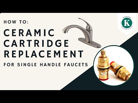 12 - How to Replace A Ceramic Disk From A Single Handle Kitchen Faucet