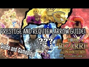 YBA The Pistachio Man|| Prestige and Requiem Arrow (Guide and Gameplay)(How To Video)in 7 Minutes!