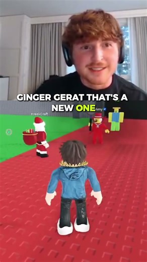 GingerGerard on Christmas😱😱#roblox #robloxshorts #funnyroblox #shocking #christmas #youtubeshorts