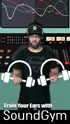 You train hard to get muscles at the gym, right? Then apply that same principle to your ears by using @soundgym Learn about the ear training platform that will take your mixing to the next level. #soundgym #eartraining #mixing #mixingengineer #mastering #masteringengineer #studio