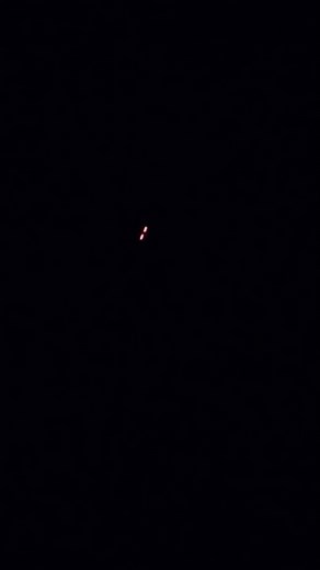 Flying Drone at Night