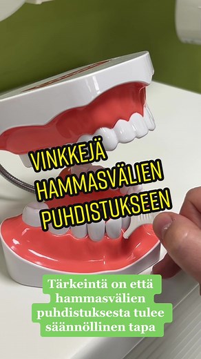 Vinkkejä hammasvälien puhdistukseen
