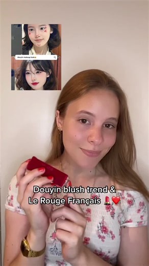 Chez Le Rouge Français, on adore les looks monochromatiques ! C'est pour cela que l'on a testé la trend #douyinmakeup 🌹 Référence: Le 013 Rouge Maunaloa 💄 #LeRougeFrançais #makeup #cosmetics #naturalmakeup #organicmakeup #crueltyfreemakeup #madeinfrance #plantbased #heartblushmakeup #pourtoi