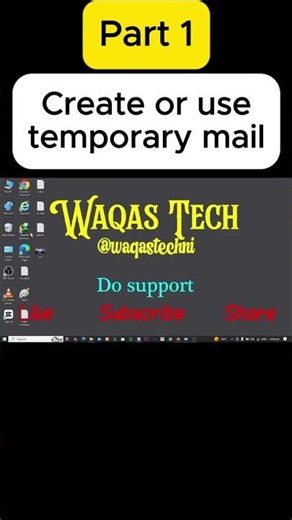 How to create Temp Mail | How to use Temporary Mail ( Part 1 )