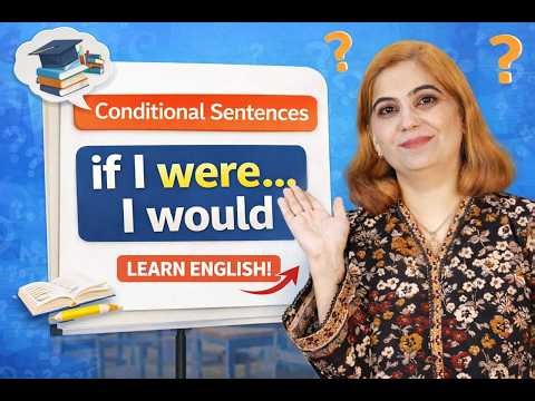 If I Were… I Would 🔥 | Conditional Sentences in English | Easy Grammar Lesson