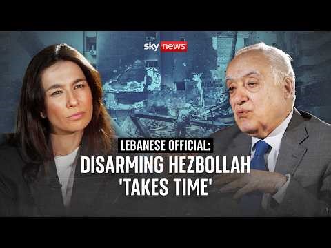 Lebanon minister: We're 'on road' to disarming Hezbollah, but it 'takes time'