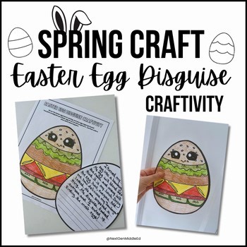 Spring Craft: Easter Egg Disguise Creative Writing Craftivity