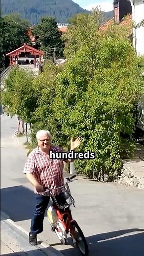 Norway's Secret Bike Lift Is Genius