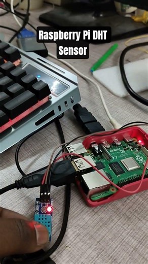 Raspberry Pi DHT Sensor #arduino #arduinoproject #raspberrypi #dht11 #temperature #humiditysensor