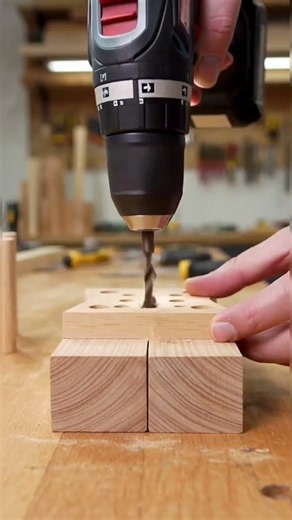 Genius Woodworking Trick: Perfect Dowel Joints Every Time #woodworking #wood #woodwork #diy #tools