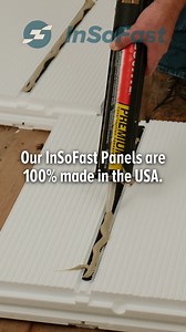 Made tough. Made simple. Made in the USA. InSoFast panels are designed to outlast traditional builds with built-in studs, moisture resistance, and zero thermal bridging — all in a slim 2" profile. Perfect for container homes, pop-up shops, and off-grid projects. | InSoFast