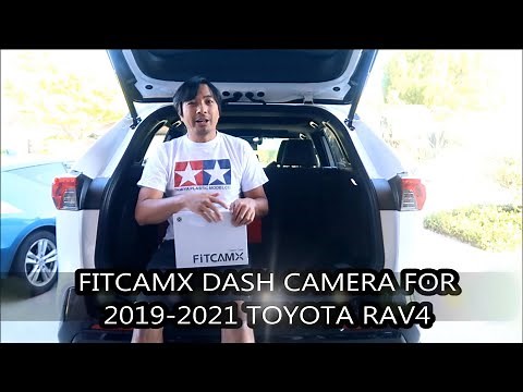 FitCamX Dash Camera For 2019-2021 Toyota Rav4
