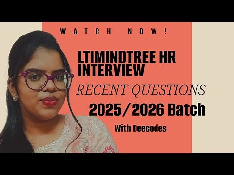 LTIMindtree HR Interview | Latest | Questions and Answers | Watch NOW!