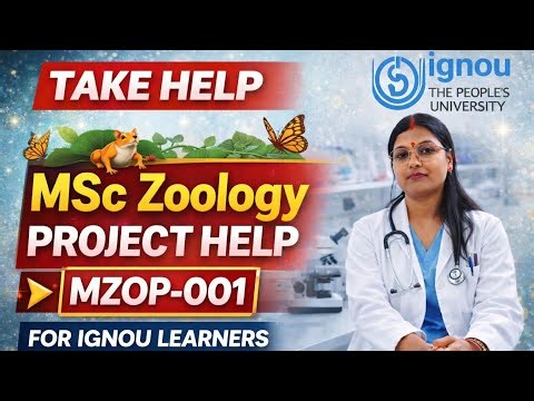 IGNOU MSc Zoology Project 2026 🧬 | Complete Guide & Format | Priyanka Ma’am | IGNOU Project Help