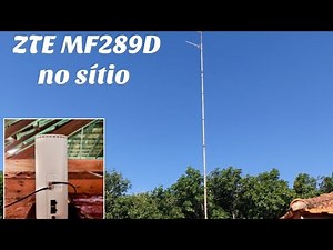 Desempenho do ZTE 289D com tecnologia mimo no sítio