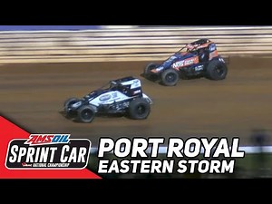 HIGHLIGHTS: USAC AMSOIL National Sprint Cars | Port Royal Speedway | Eastern Storm | June 17, 2023