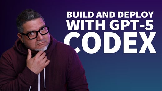 Build and Deploy Anywhere with OpenAI GPT-5-Codex Online Class | LinkedIn Learning, formerly Lynda.com