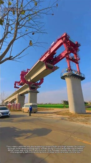 "Time-Lapse Magic: How China Builds a Mega Bridge in Just 15 Seconds!"