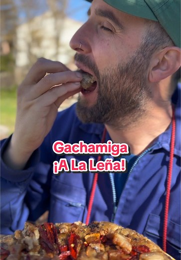 Gachamiga ¡A La Leña! - Receta Tradicional del Sureste