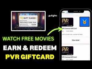 How to Redeem PVR Gift Card - Microsoft Rewards Update - Watch Free Movies in PVR