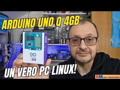 Arduino UNO Q 4GB: dentro c’è un VERO PC (Linux!)