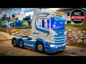 RC TRUCKS SCANIA VOLVO MAN BENZ, RC CONSTRUCTION, RC EXCAVATOR, RC BUS @ Modellbautage Tulln 2023
