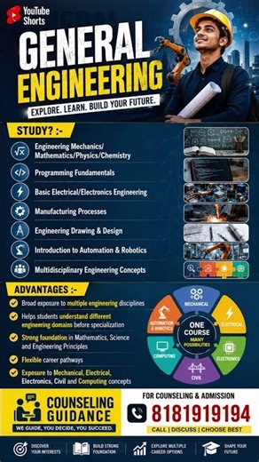 🚀 General Engineering: Best Branch for Versatile Career