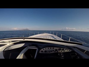 Pershing 52 on delivery from Italy to Greece