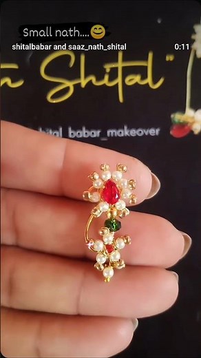 🪷small press नथ 🪷 For little princess ..whatsup 📱 8108938836. To place order.Dm