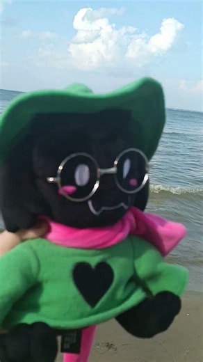 Ralsei in the light world: Beach episode!! #ralseideltarune