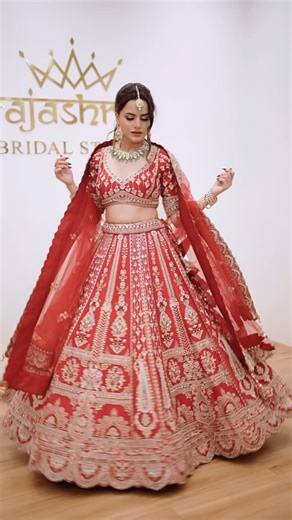 Bhavna Deswal | ✨ Red — The Color of Love and Power ✨ Where tradition meets couture — this exquisite handcrafted bridal lehenga in radiant red celebrates... | Instagram