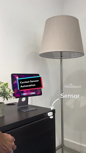 Smart Door and Window Sensor Automation Demo