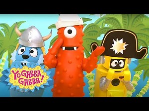 Pirate Adventure | Yo Gabba Gabba | Cartoons for Kids | WildBrain Little Ones