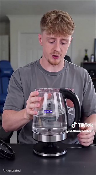 Stylish 2L Glass Kettle with Blue LED - Fast Boil