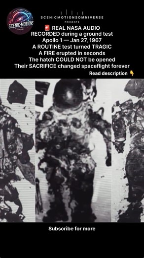 Apollo 1: The Day Spaceflight Changed Forever | REAL NASA Audio #Shorts