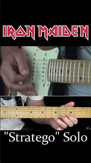 Stratego Guitar Solo - Iron Maiden