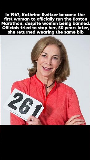 Kathrine Switzer: The Woman Who Broke the Boston Marathon Barrier